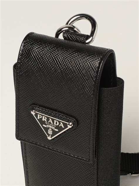 prada phone pouch|Prada pouch price.